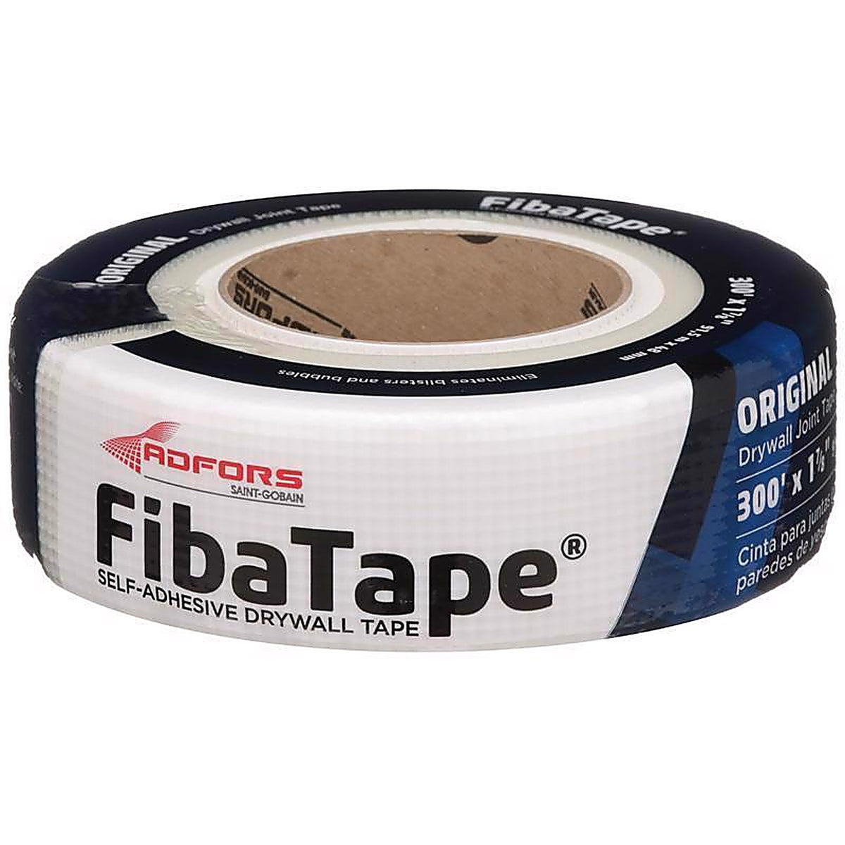 Fibatape FDW8665-U 300 ft. L x 1-7/8 in. W Fiberglass Mesh White Self Adhesive Drywall Joint Tape