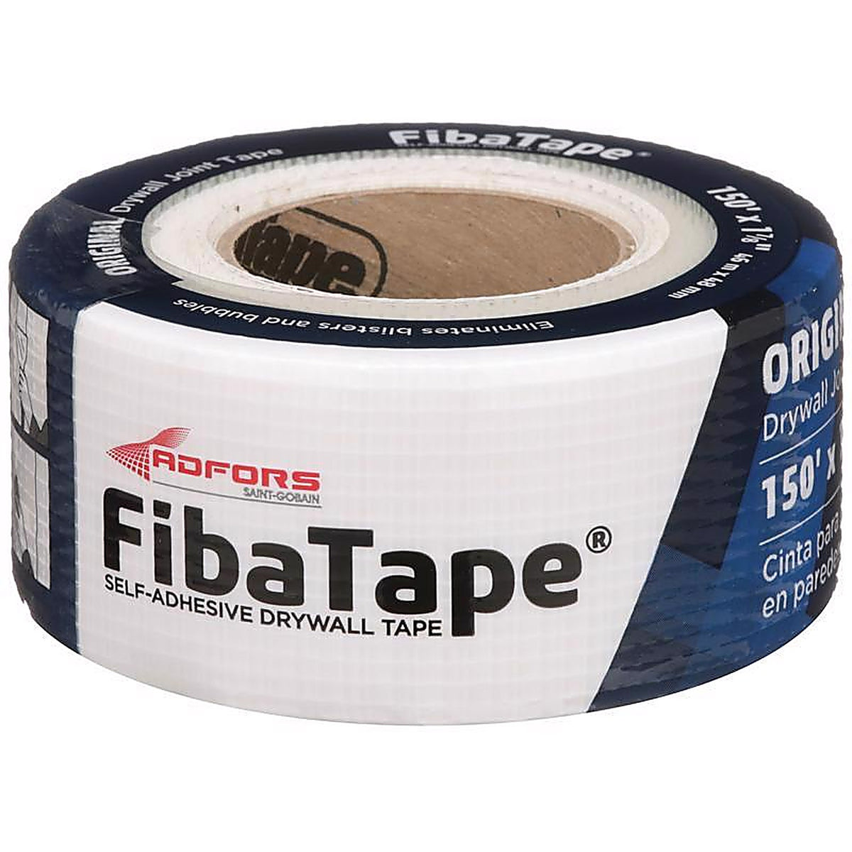 Fibatape FDW8660-U 150 ft. L x 2 in. W Fiberglass Mesh White Self Adhesive Drywall Tape