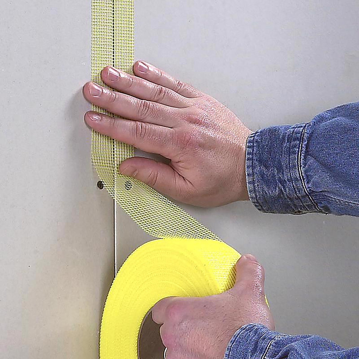 Fibatape FDW8663-U 300 ft. L x 1-7/8 in. W Fiberglass Mesh Yellow Self Adhesive Drywall Joint Tape
