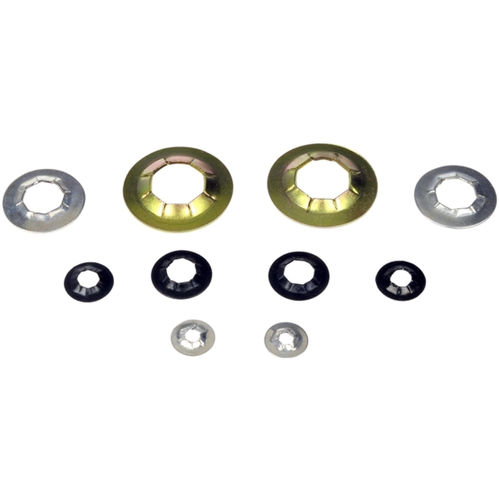 Dorman 13441 Push Nut Assortment 2 each 1/8,3/16,1/4,3/8,1/2 In.