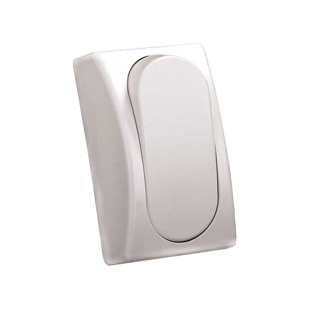JR Products - 13575 - Modular SPST On/Off Single Switch, White