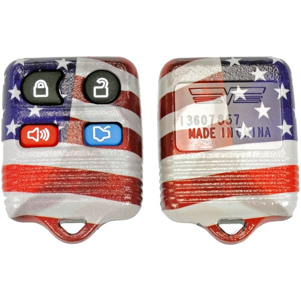 Dorman 13607US Keyless Remote Case American Flag