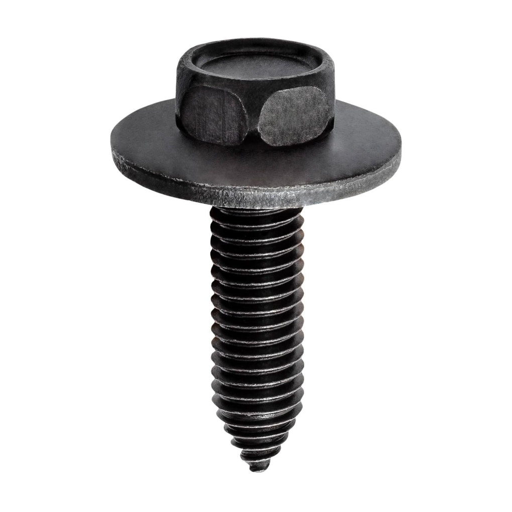 Auveco 13614 M8-1.25 x 30mm Hex Head Sems 24mm O.D. Phosphate