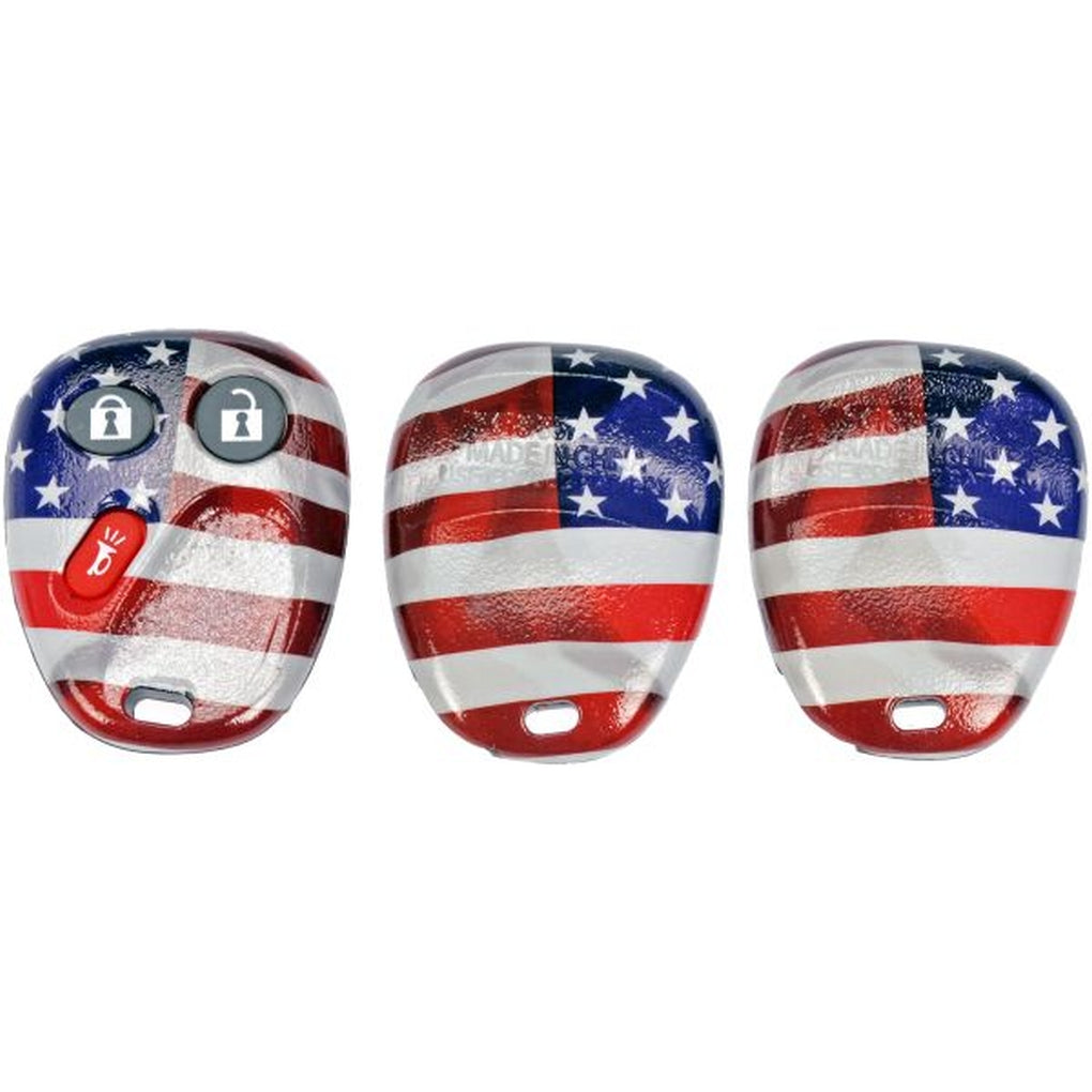 Dorman 13618US Keyless Remote Case American Flag