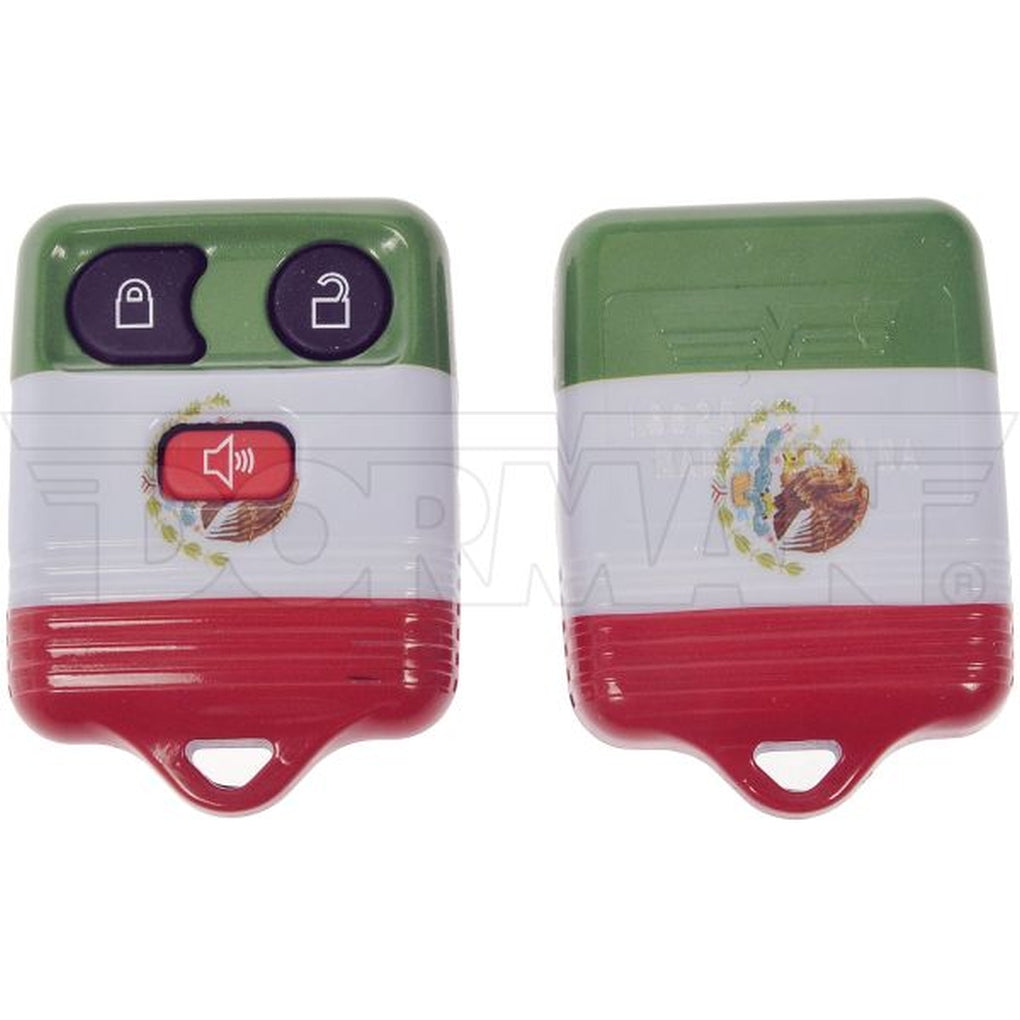 Dorman 13625MX Keyless Remote Case Mexico Flag