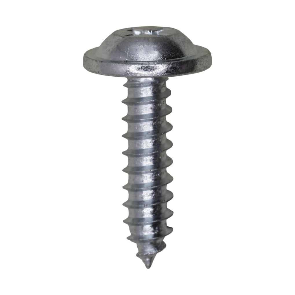 Auveco 13709 #10 X 3/4" Phillips Flat Top Washer Head Tapping Screw 15/32" Diameter