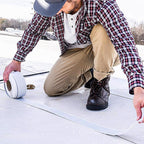 Ames PS250 Matte White Elastomeric Roof Tape 50 ft.