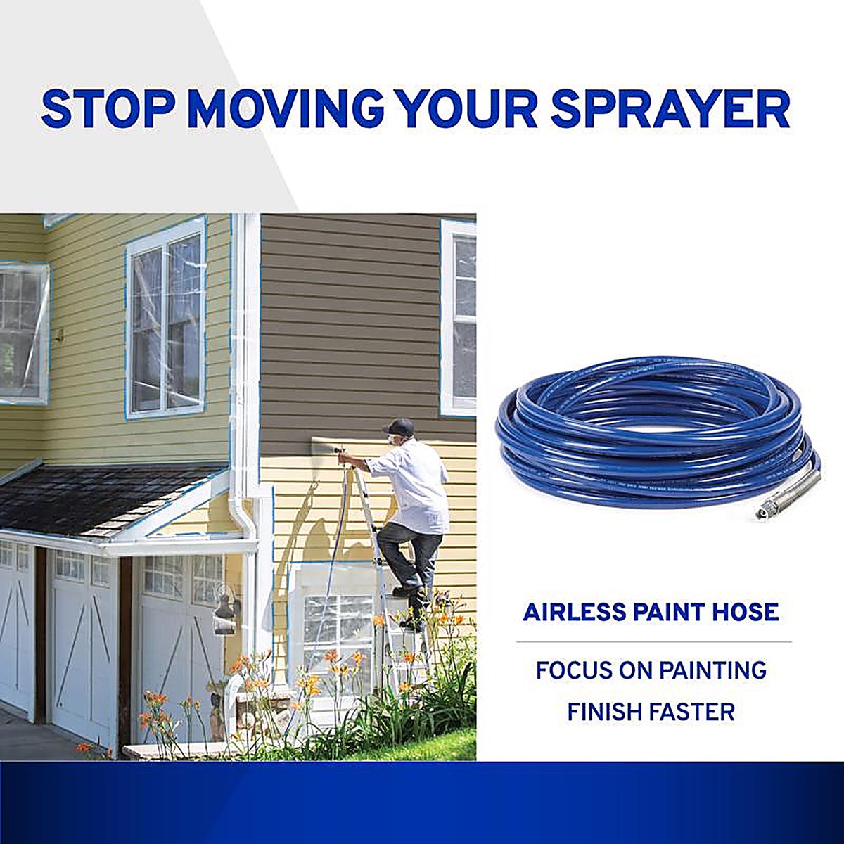 Graco 247340 Duraflex Airless Sprayer Hose 3000 psi 50 ft.