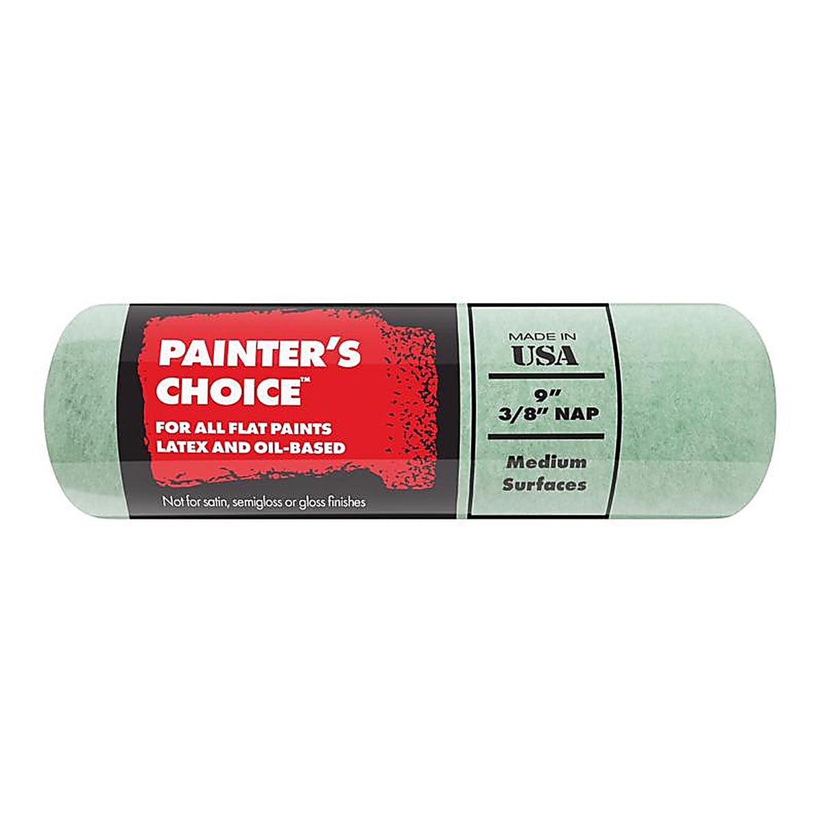 Wooster R337-9 Painter's Choice Fabric 9 in. W x 3/8 in. Paint Roller Cover 1/Pack