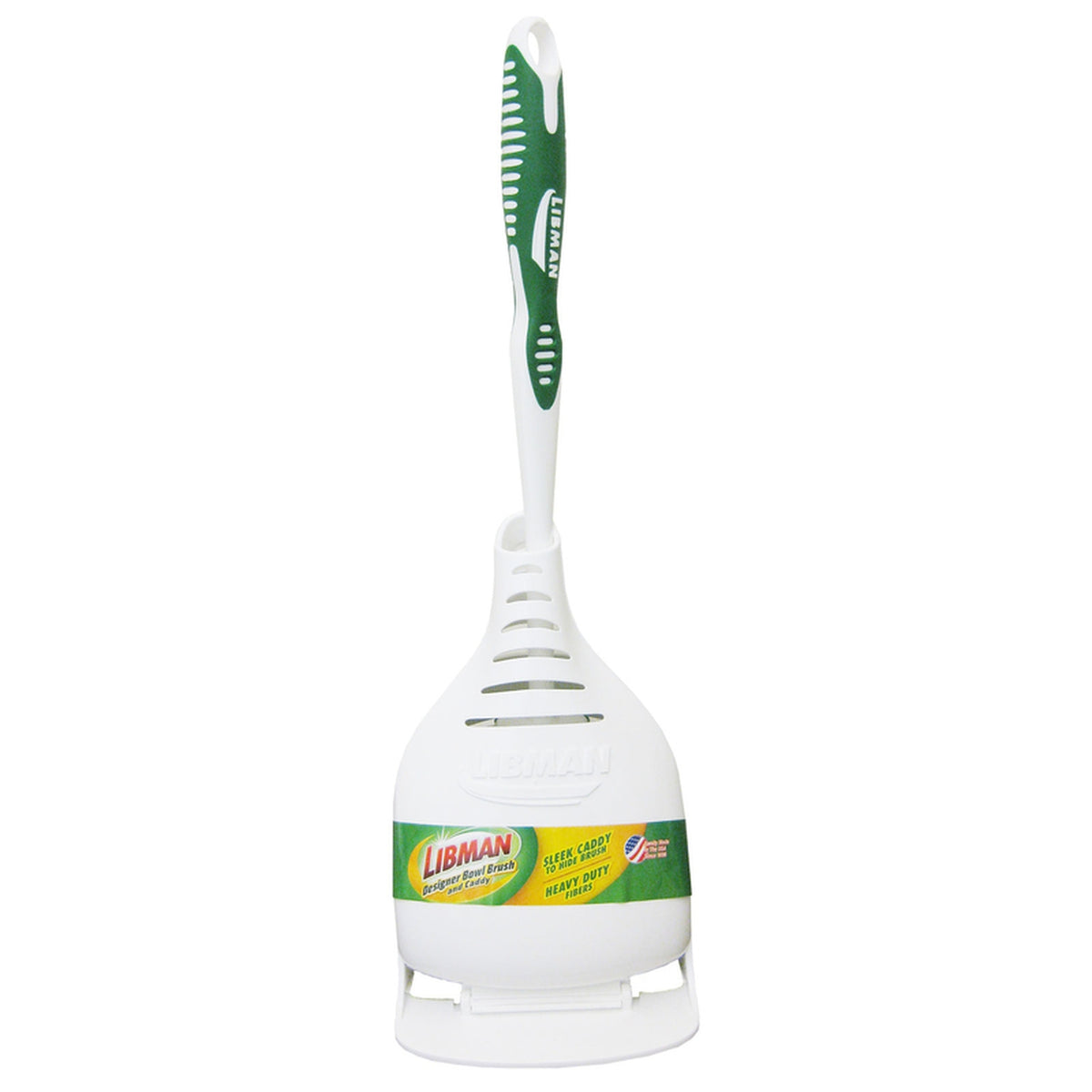 Libman 40 1 in. W Rubber Brush and Caddy