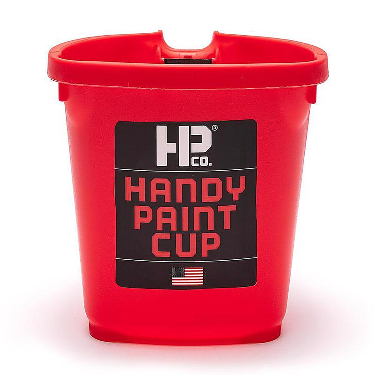 Handy 1500-CC Paint Cup Red 1 pt. Plastic Paint Pail