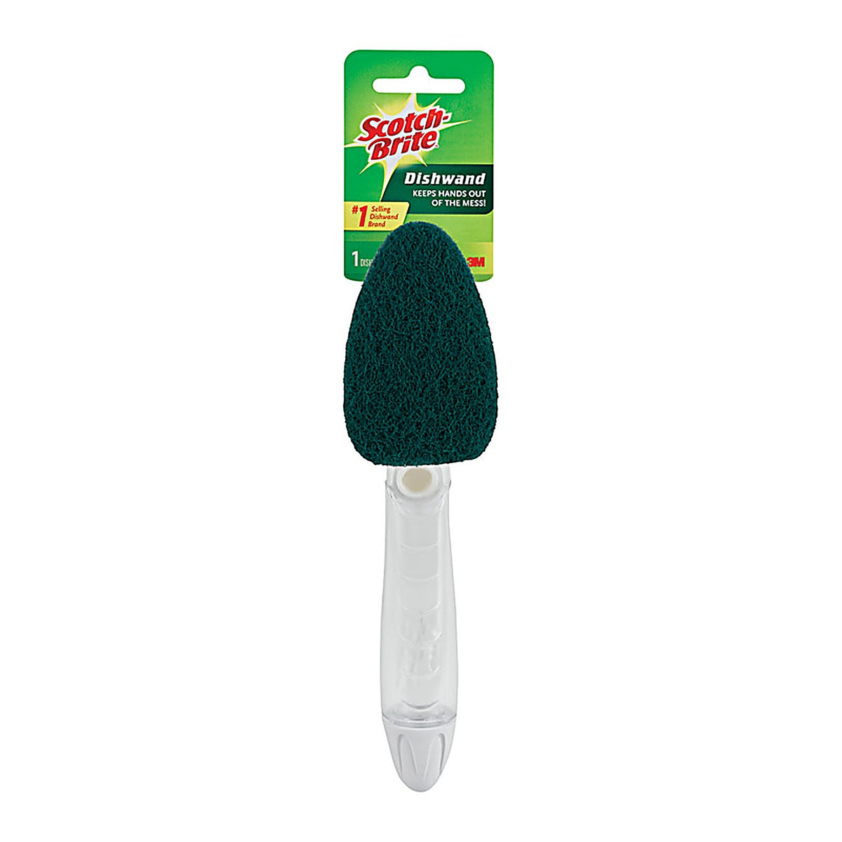 3M 650-4 Scotch-Brite Heavy Duty Dishwand Scrubber For Kitchen 1/Pack