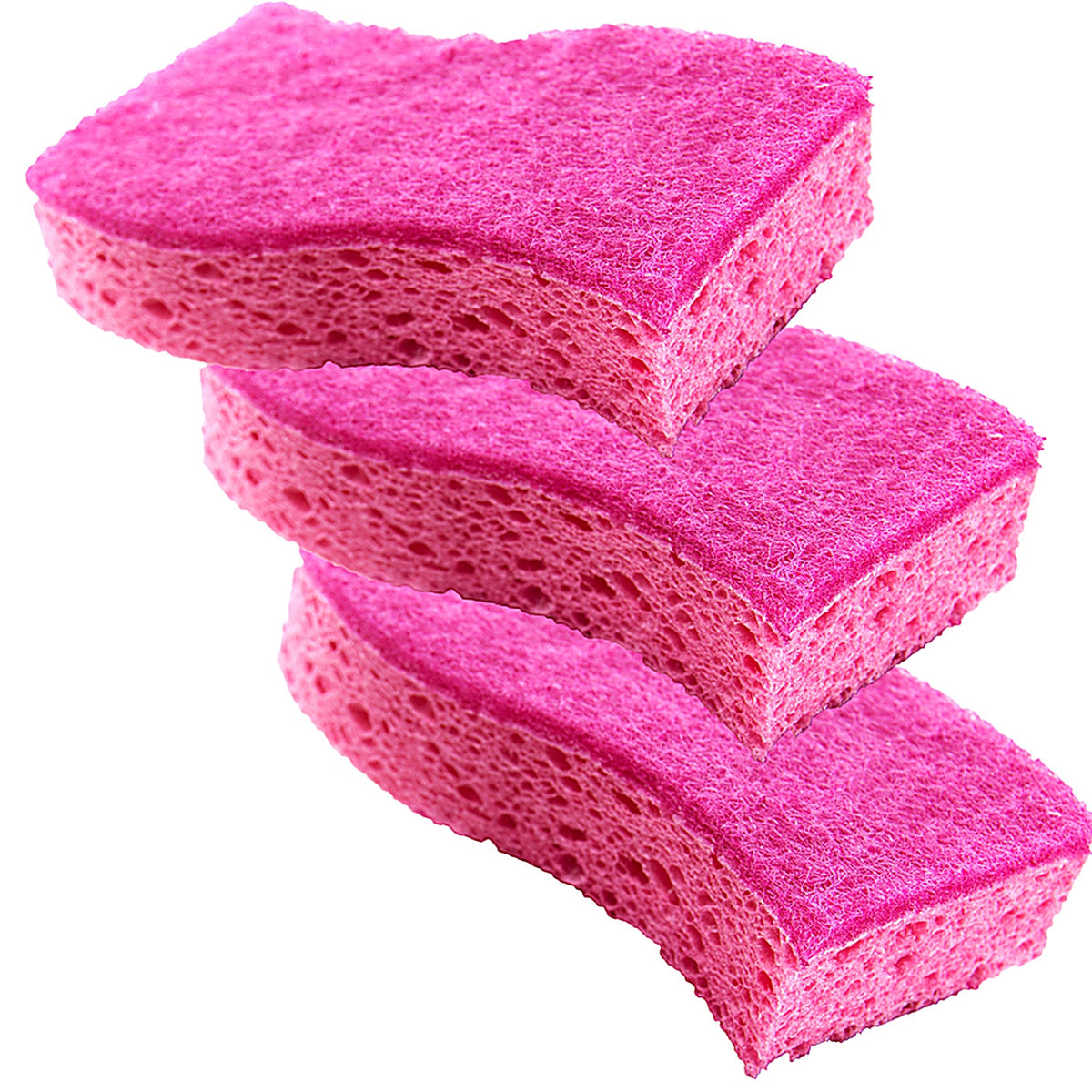 3M DD-3-8 Scotch-Brite Delicate, Light Duty Sponge For Multi-Purpose 4.4 in. L 3/Pack