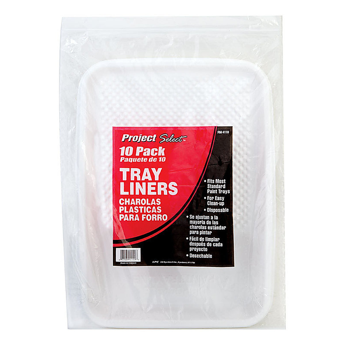 Linzer RM4110 Project Select Plastic 11 in. W x 15 in. L 1 qt. Disposable Paint Tray Liner