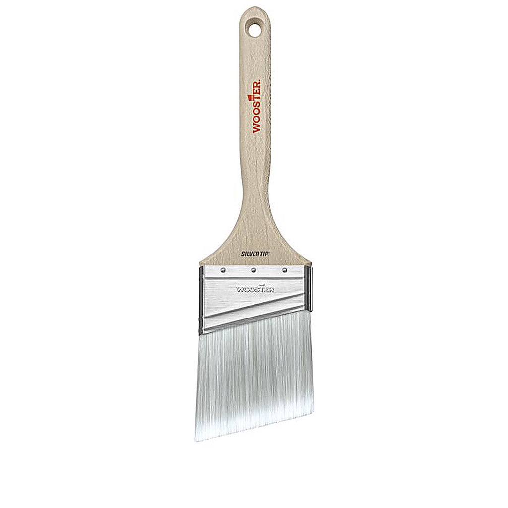 Wooster 5221-3 Silver Tip 3 in. W Angle Paint Brush