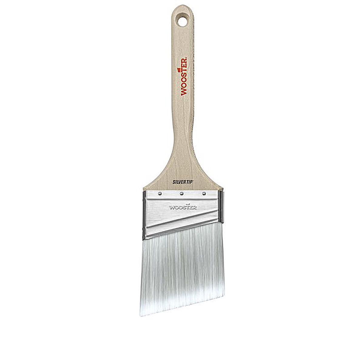 Wooster 5221-3 Silver Tip 3 in. W Angle Paint Brush