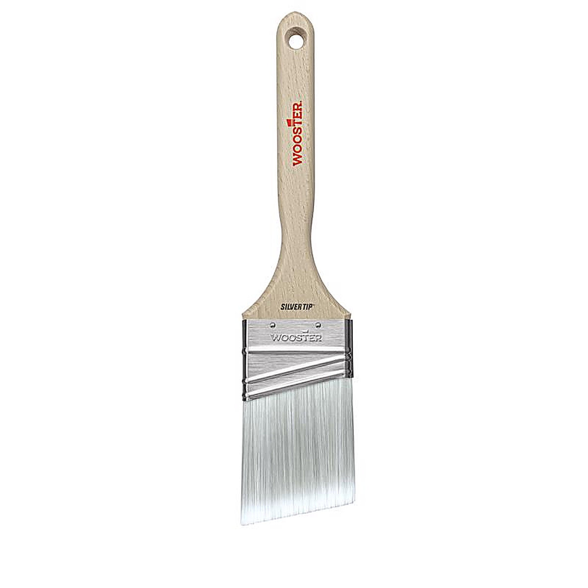 Wooster 5221-2 1/2 Silver Tip 2 1/2 in. W Angle Paint Brush