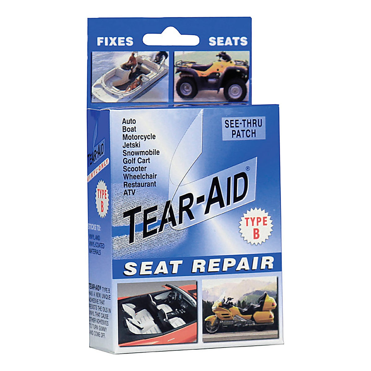 Tear-Aid D-KIT-B02-100 Patch Type B Seat Repair Patch Kit