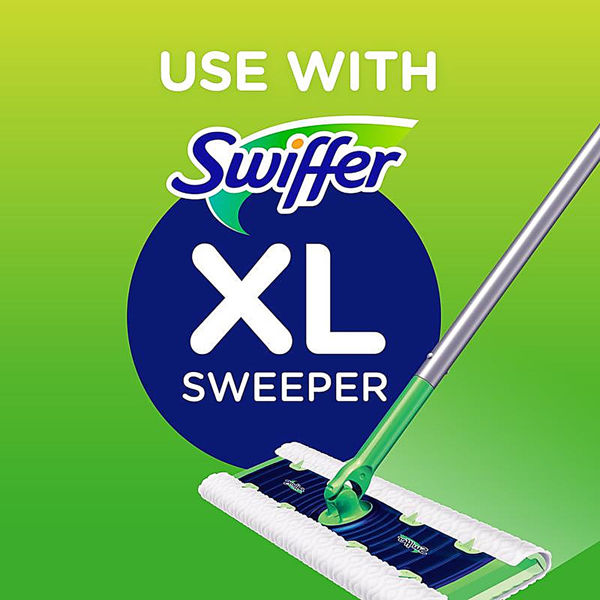 Swiffer 33903 17.8 in. W x 10 in. L Dry Cloth Mop Pad 16/Pack
