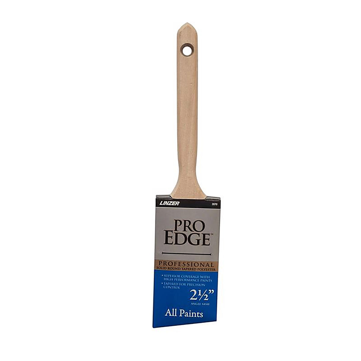 Linzer 2870 PIC 0250 Pro Impact 2.5 in. W Angle Trim Paint Brush