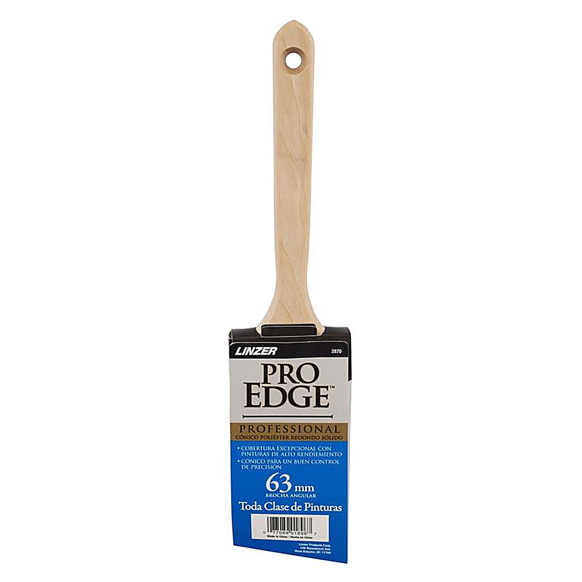 Linzer 2870 PIC 0250 Pro Impact 2.5 in. W Angle Trim Paint Brush