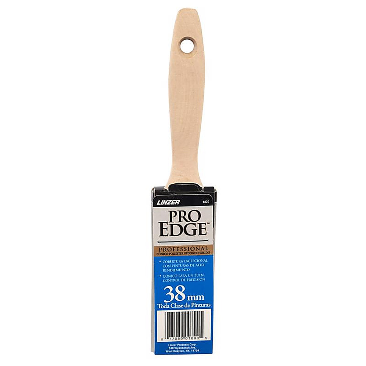 Linzer 1870 PIC 0150 Pro Impact 1.5 in. W Flat Paint Brush