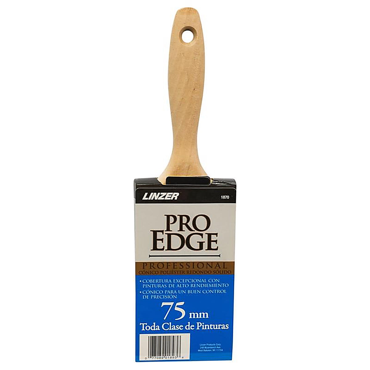 Linzer 1870 PIC 0300 Pro Impact 3 in. W Flat Paint Brush