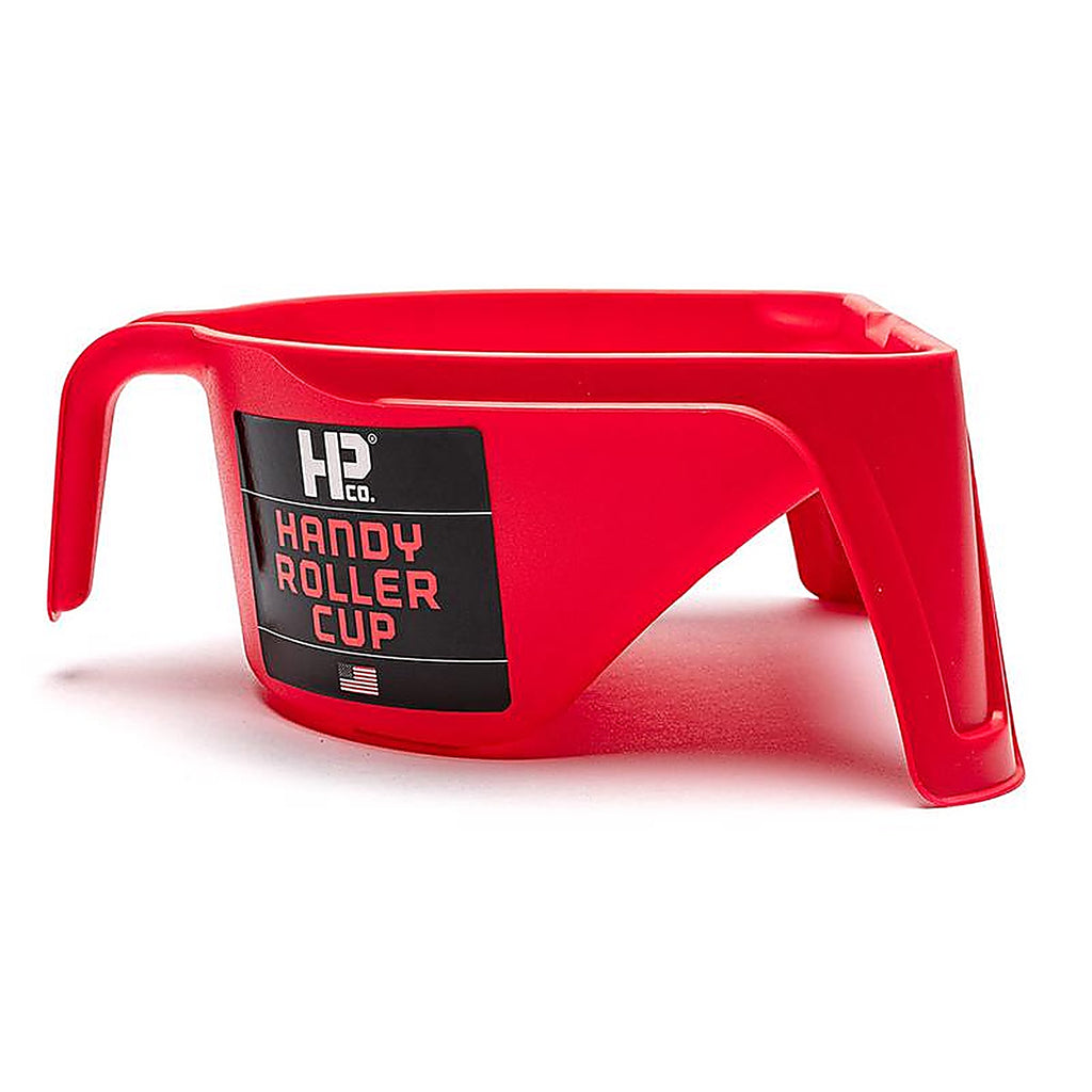 Handy 1600-6 Red 1 pt. Plastic Paint Pail
