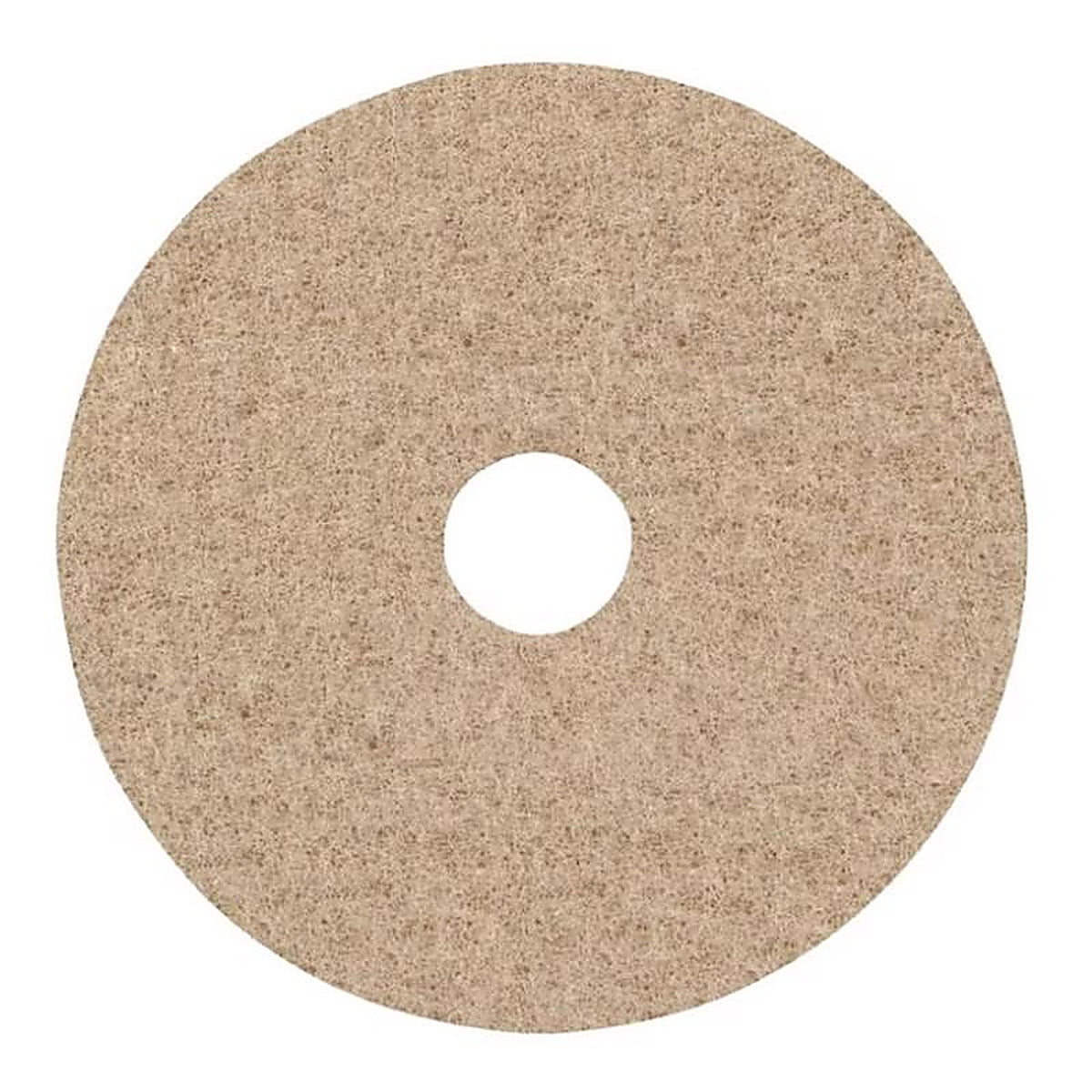 Gator 6746 17 in. Dia. Non-Woven Natural/Polyester Fiber Floor Pad Disc Tan