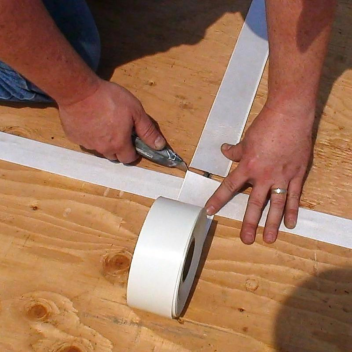 Ames PS450 Matte White Roof Tape 50 ft.