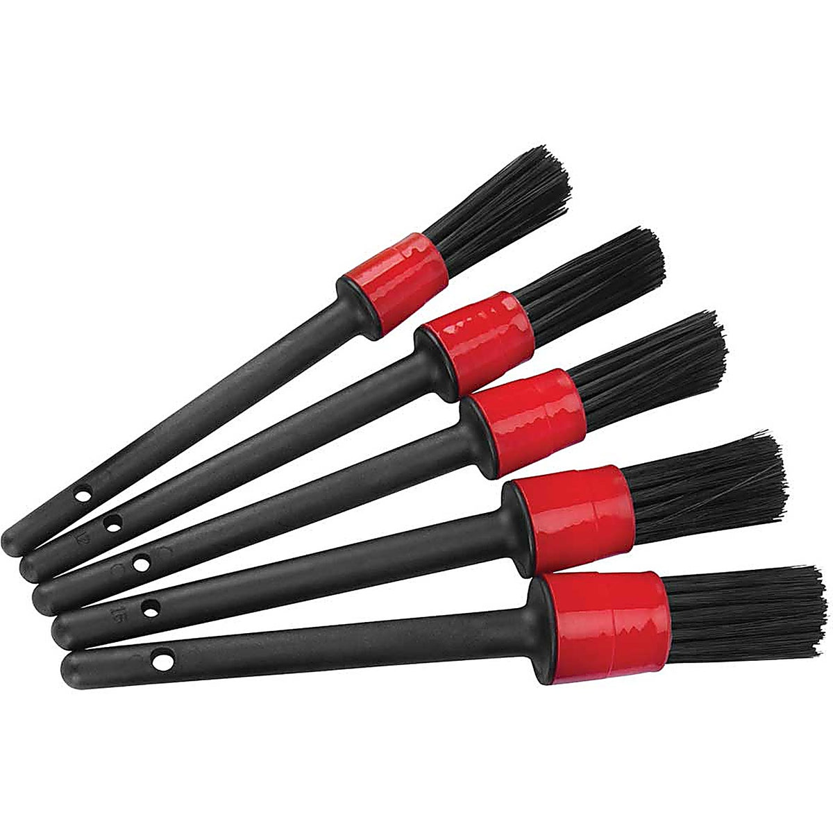 Performance Tool - 1543 - Auto Detailing Brush Set, 5 Pcs