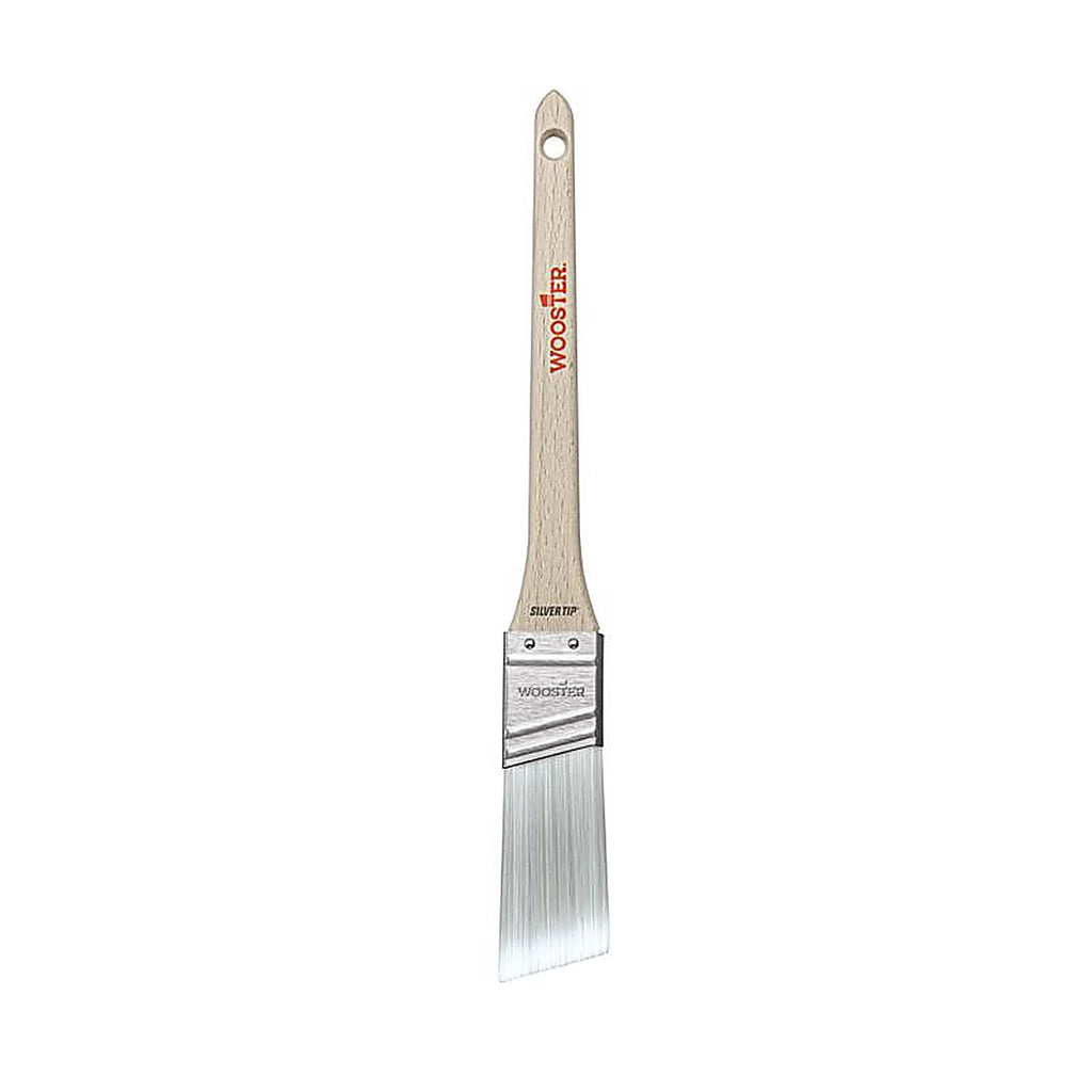 Wooster 5224-1 Silver Tip 1 in. W Soft Angle Trim Paint Brush