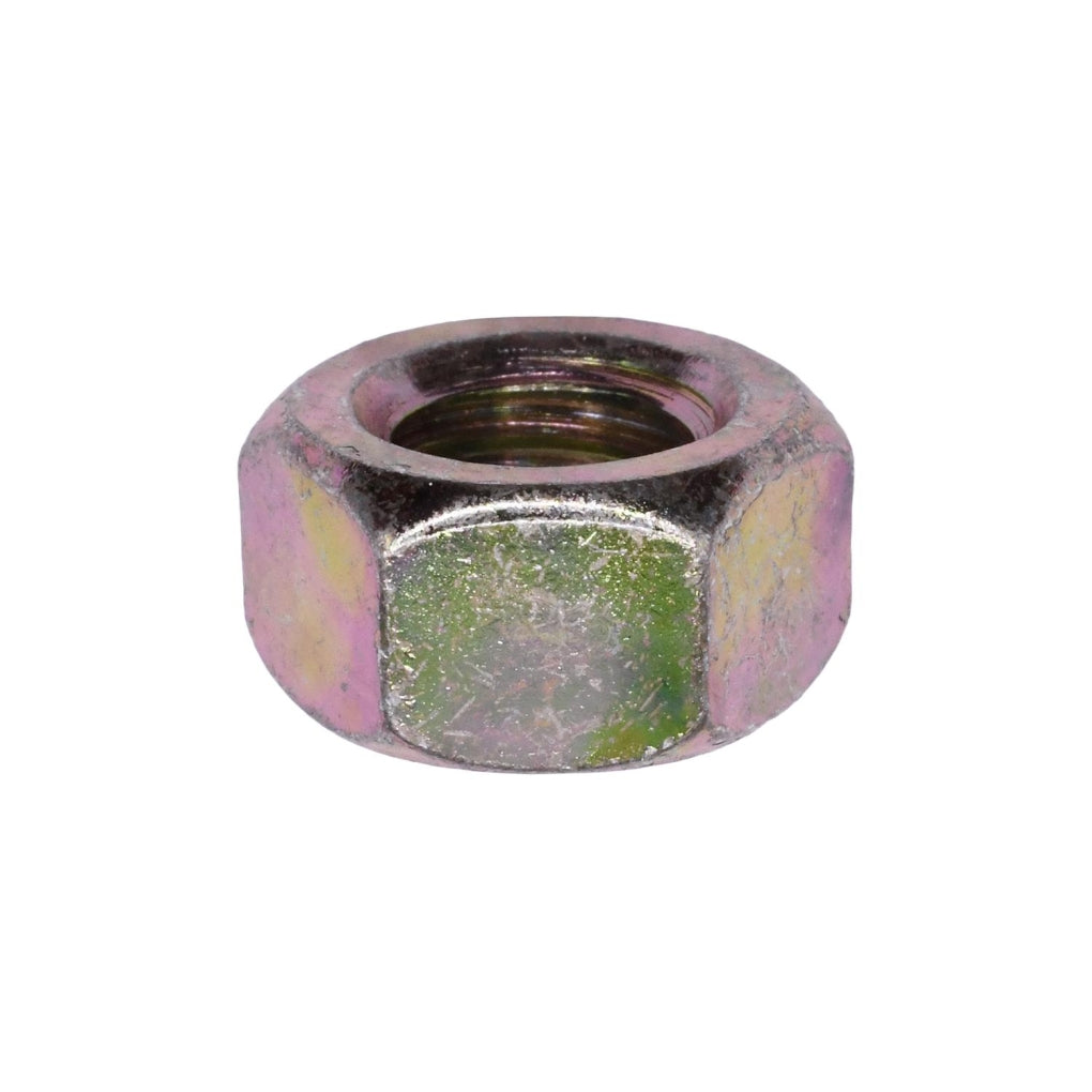 Auveco 15643 Grade 8 Hex Nut 7/16"-14 Zinc Yellow