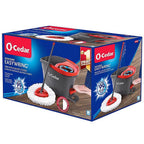 O-Cedar 148473 EasyWring 12 in. W Spin Spin Mop with Bucket