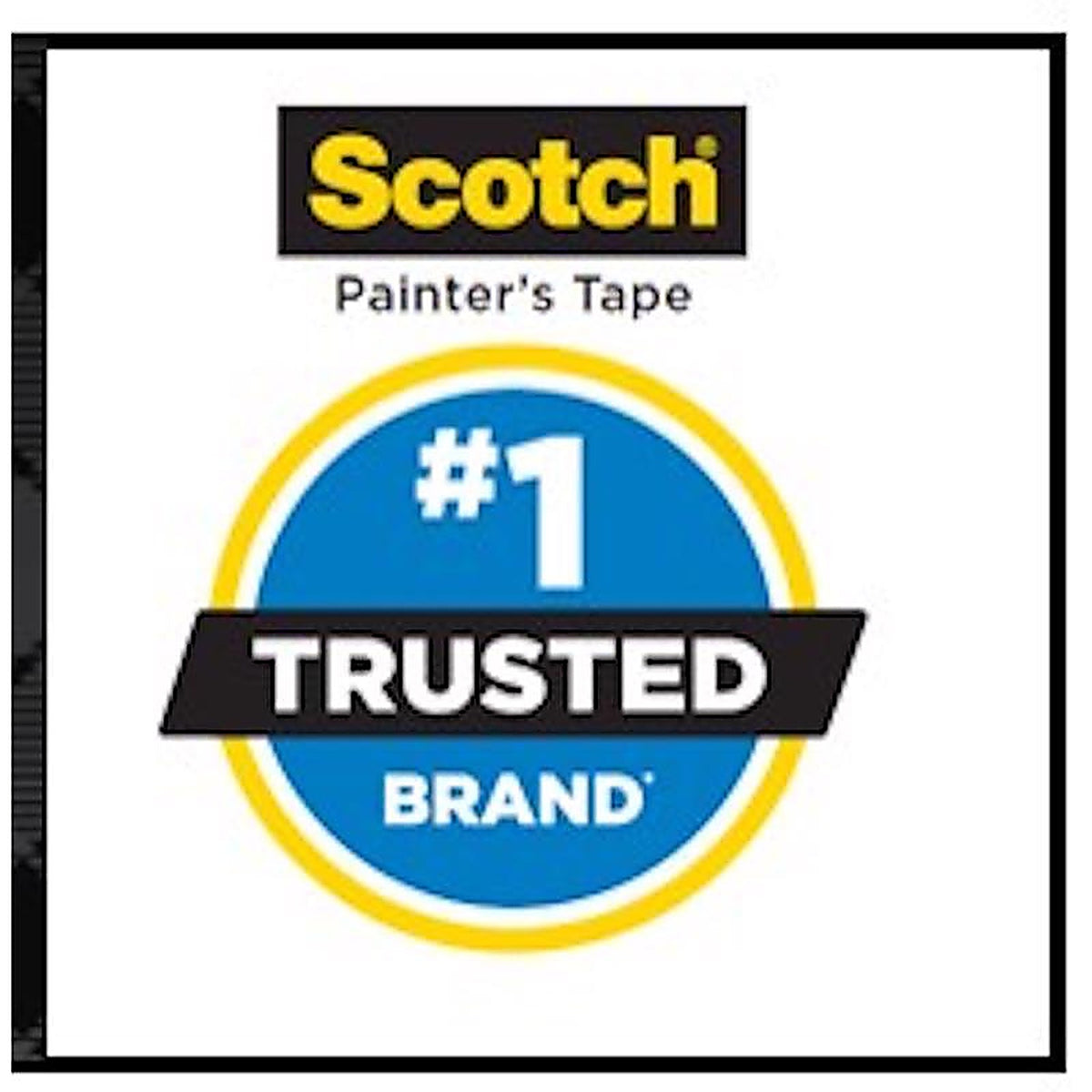 3M 2090-24AP9 ScotchBlue .94 in. W x 60 yd. L Blue Medium Strength Painter's Tape 9/Pack