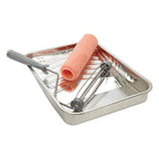 Linzer RS 403 0900 Project Select Metal 9 in. W x 15.25 in. L Paint Tray Set
