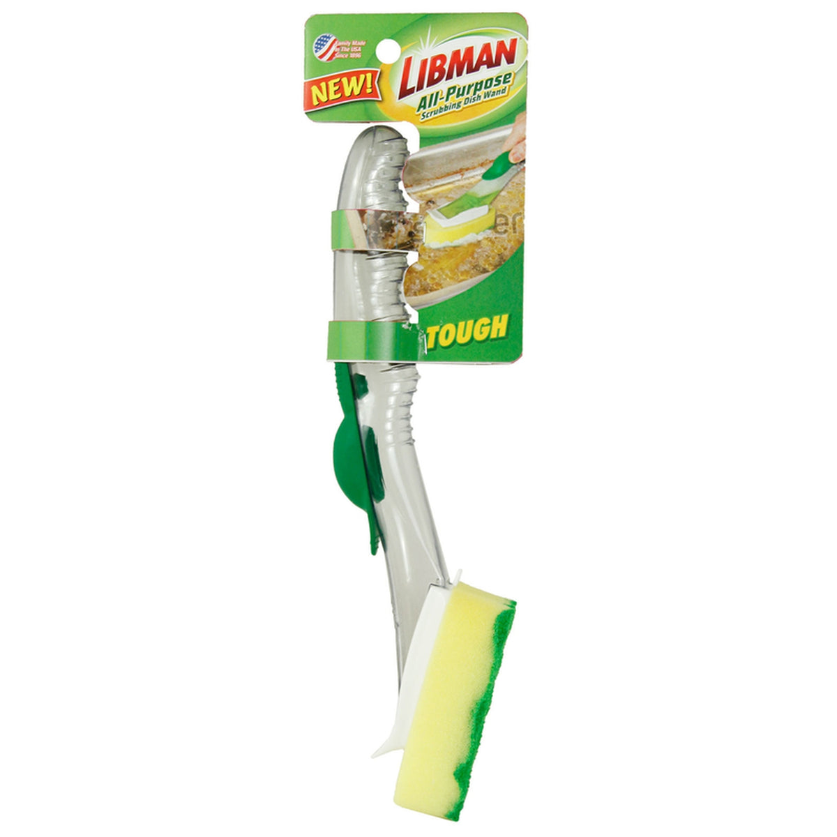 Libman 1134 3 in. W Plastic Scrubbing Wand