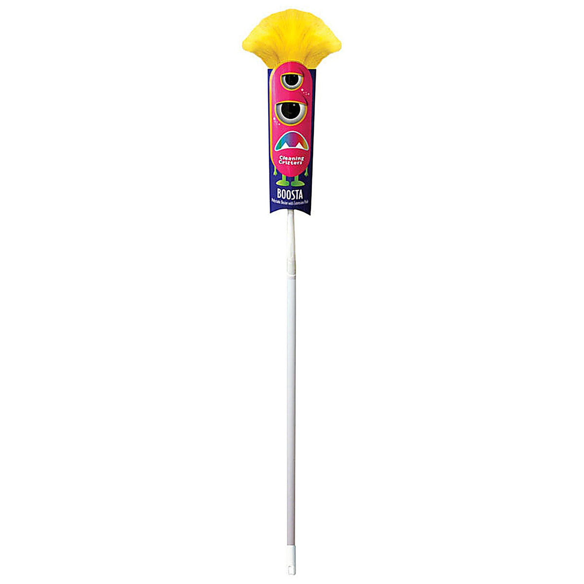 Ettore 32002 Cleaning Critters Boosta Polyester Duster 4 in. W x 59 in. L 1 each