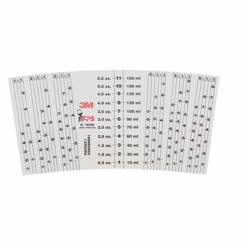 3M 16066 PPS Mix Ratio Mini Cup Insert