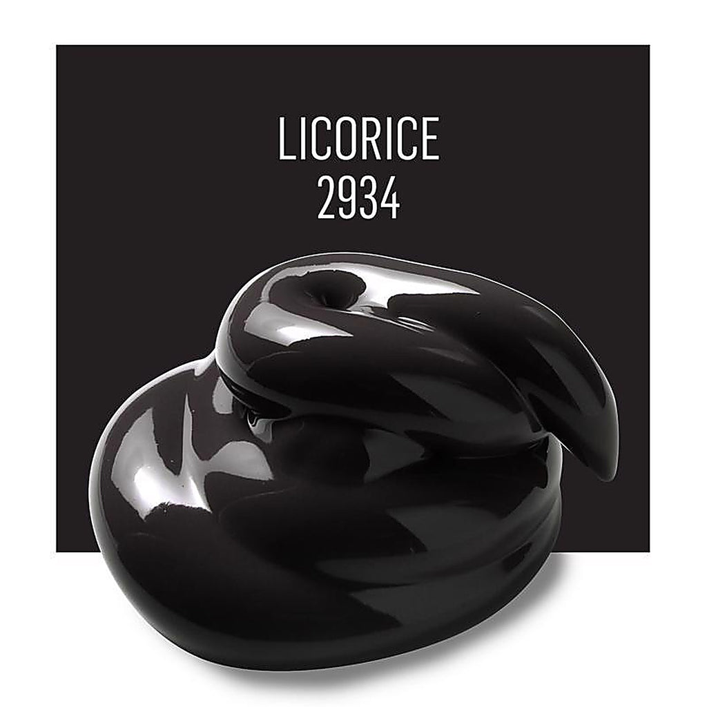 Plaid 2934 FolkArt Satin Licorice Hobby Paint 2 oz.