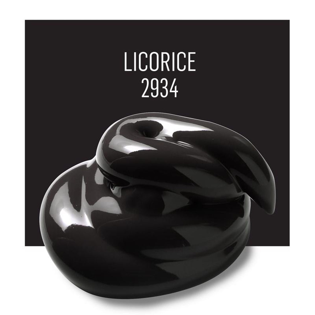 Plaid 2934 FolkArt Satin Licorice Hobby Paint 2 oz.