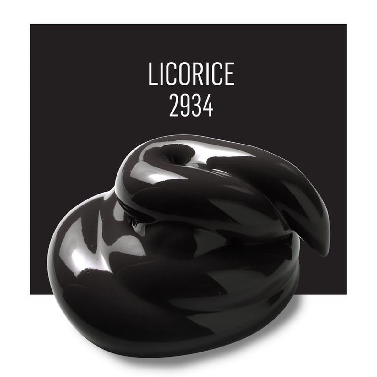 Plaid 2934 FolkArt Satin Licorice Hobby Paint 2 oz.