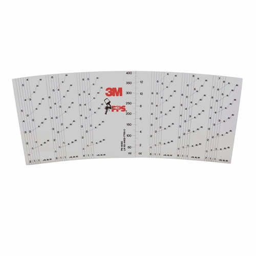 3M 16155 PPS Mix Ratio Inserts, Midi 13.5oz 60455070890