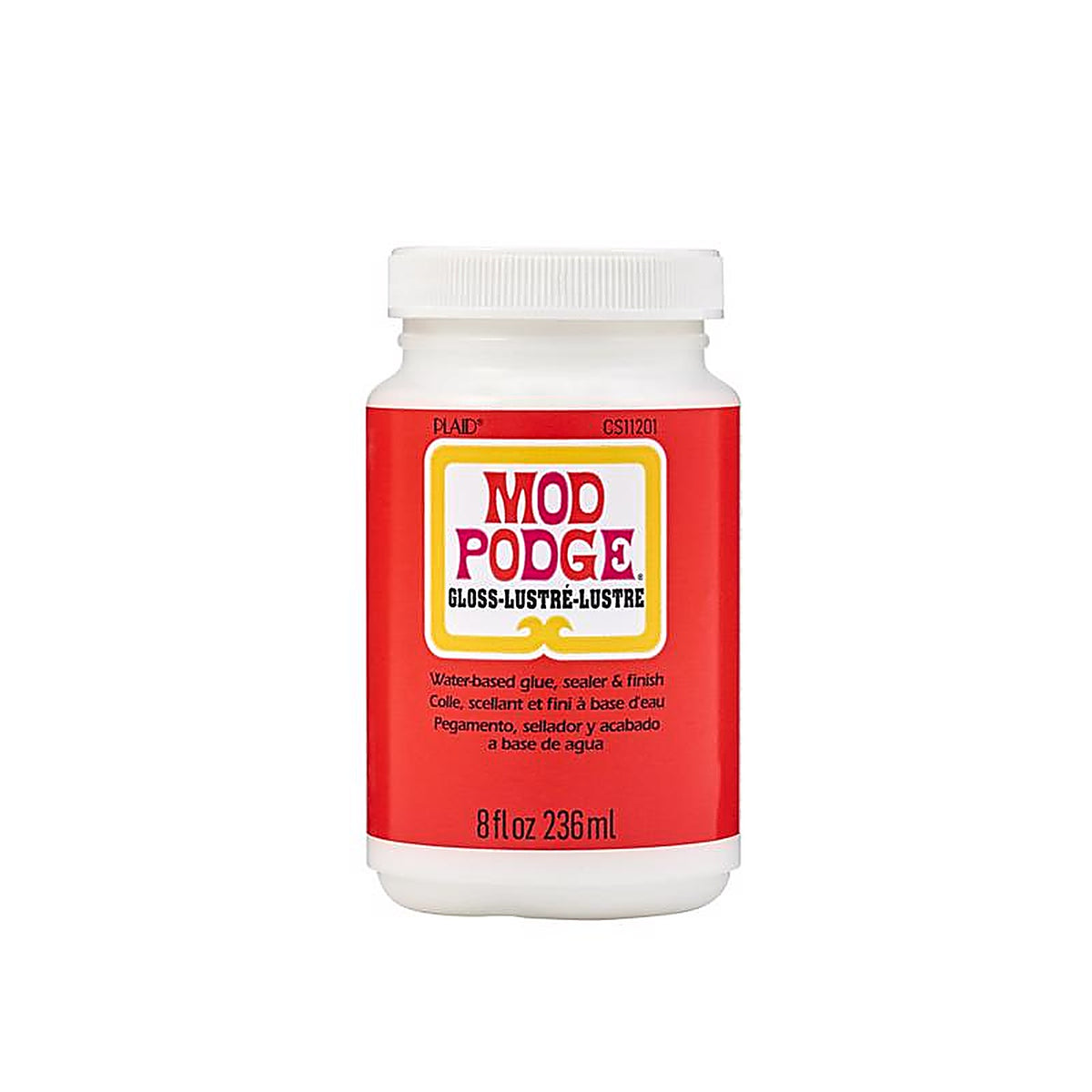 Plaid CS11201 Mod Podge Gloss White Decoupage 8 oz.