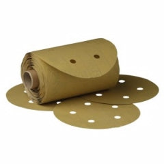 3M 01623 Stikit Gold Paper Disc Roll Dust Free, 216U, 5 in, P220A, 175/roll