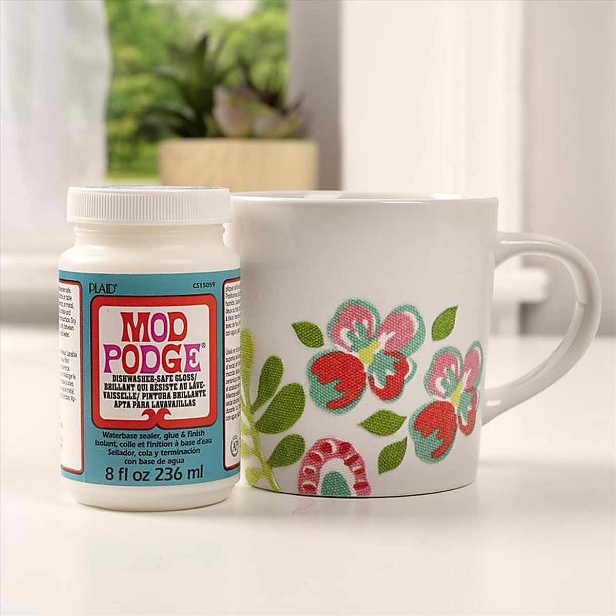 Plaid CS15059 Mod Podge High Strength Glue Decoupage 8 oz.