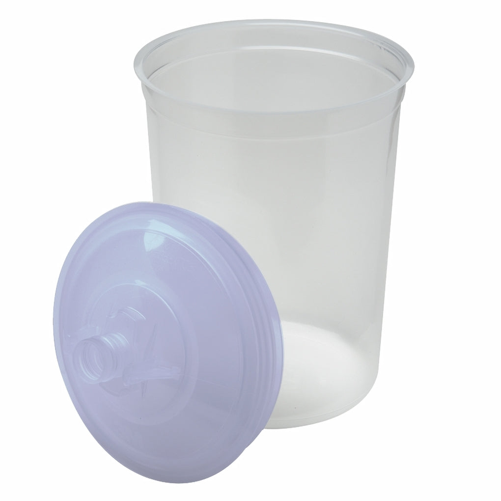 3M 16325 PPS Large Lid & Liner Kit, 28oz, 25 lids & Liners per kit, full diameter 125 micron filters