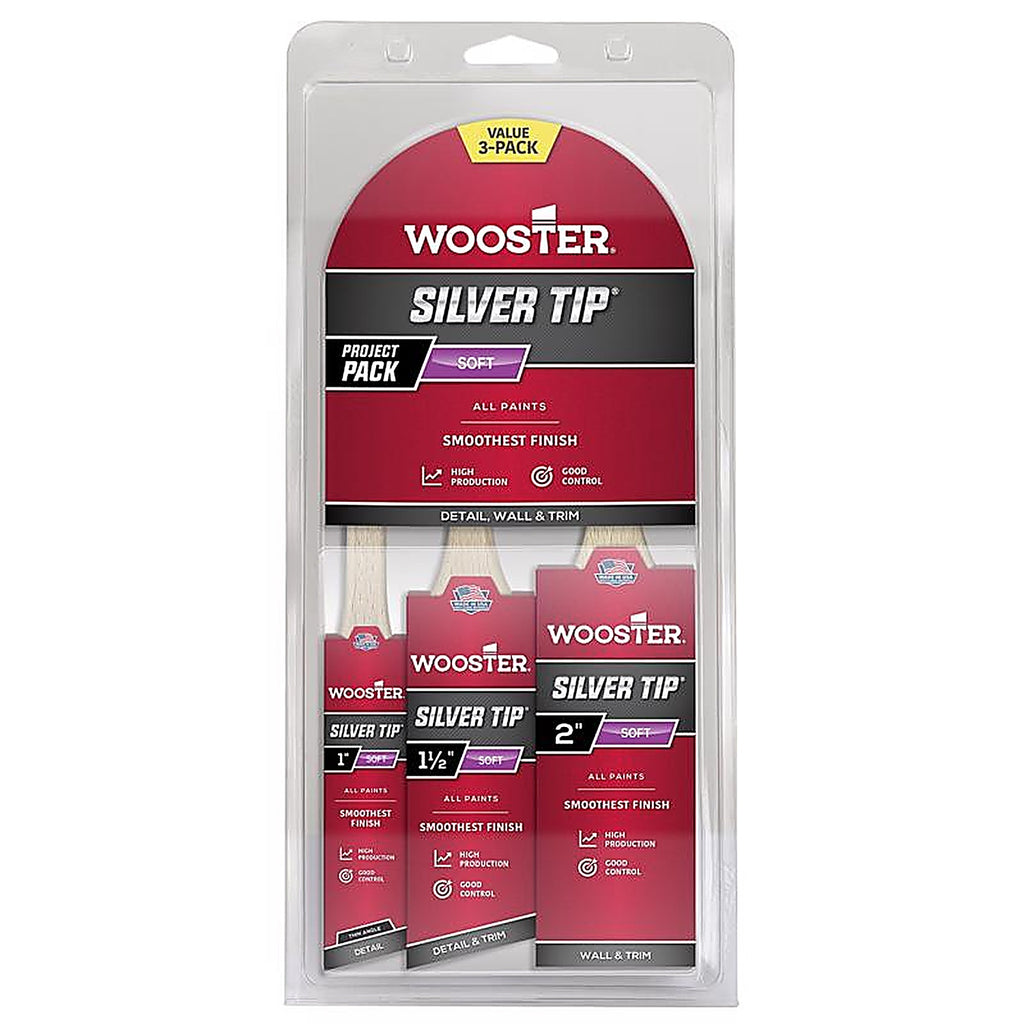 Wooster 5229 Silver Tip Paint Brush