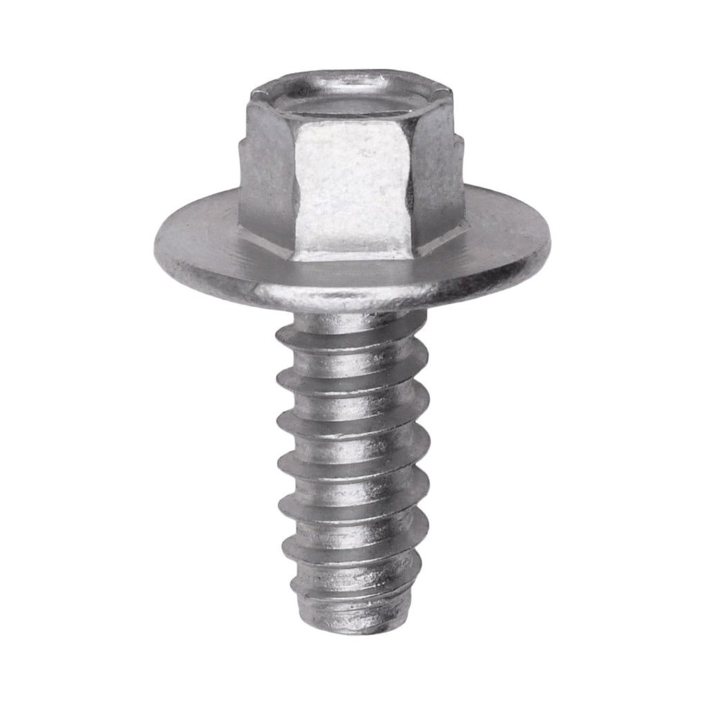 Auveco 16422 Slotted Hex Washer Head License Plate Screw #14 X 5/8" Zinc
