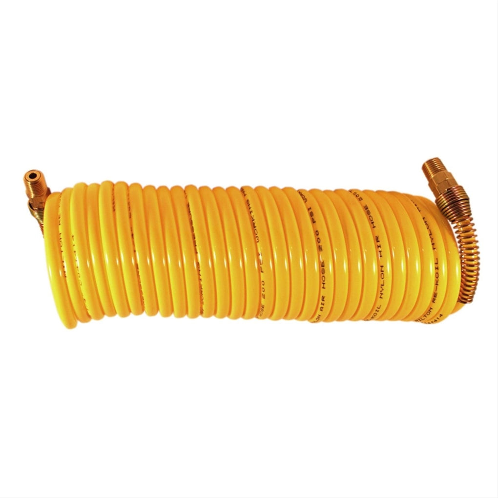 Milton 1667 1/4" x 12' Re-Koil Hose Nylon